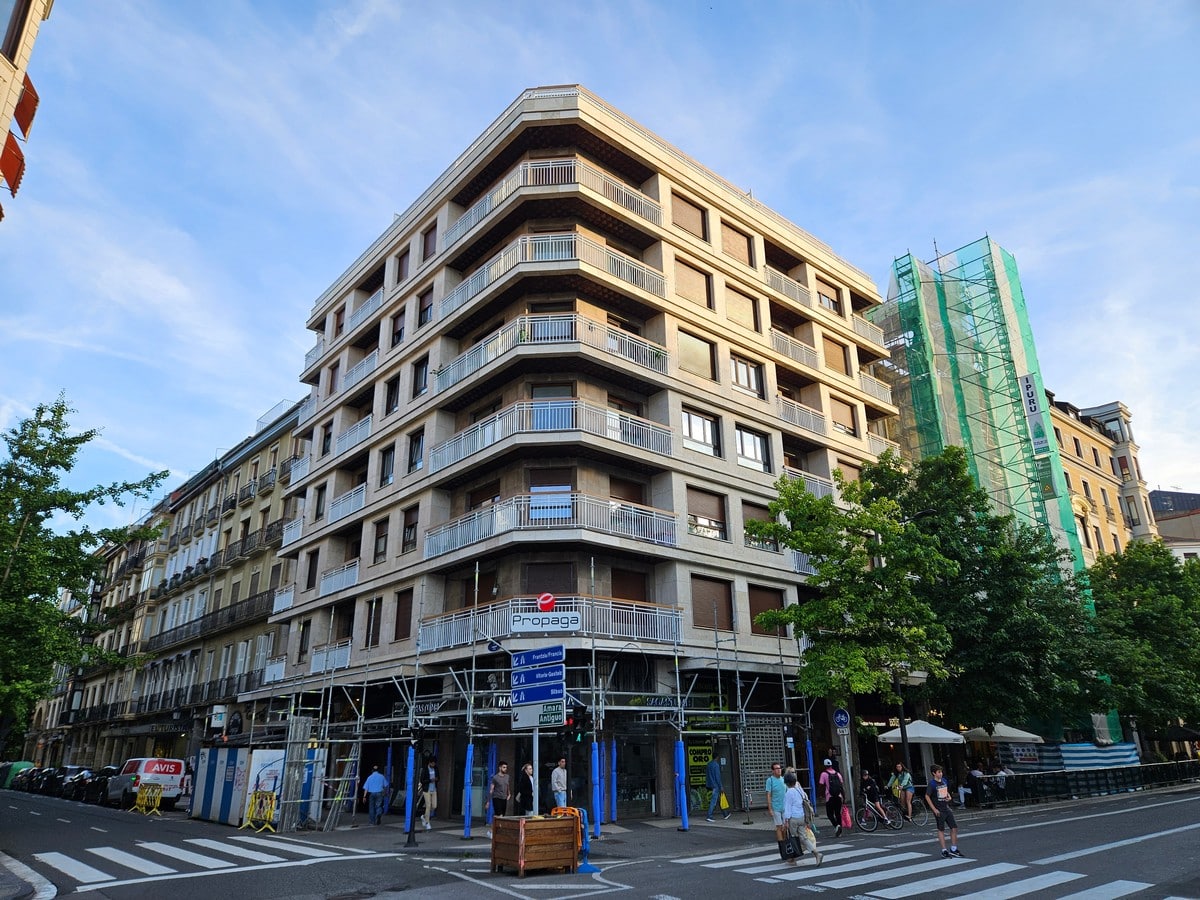 Rehabilitación energética de fachadas en Donostia Gipuzkoa