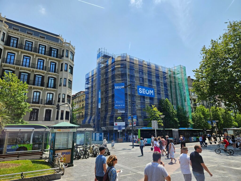 Rehabilitación energética de fachadas en Donostia Gipuzkoa