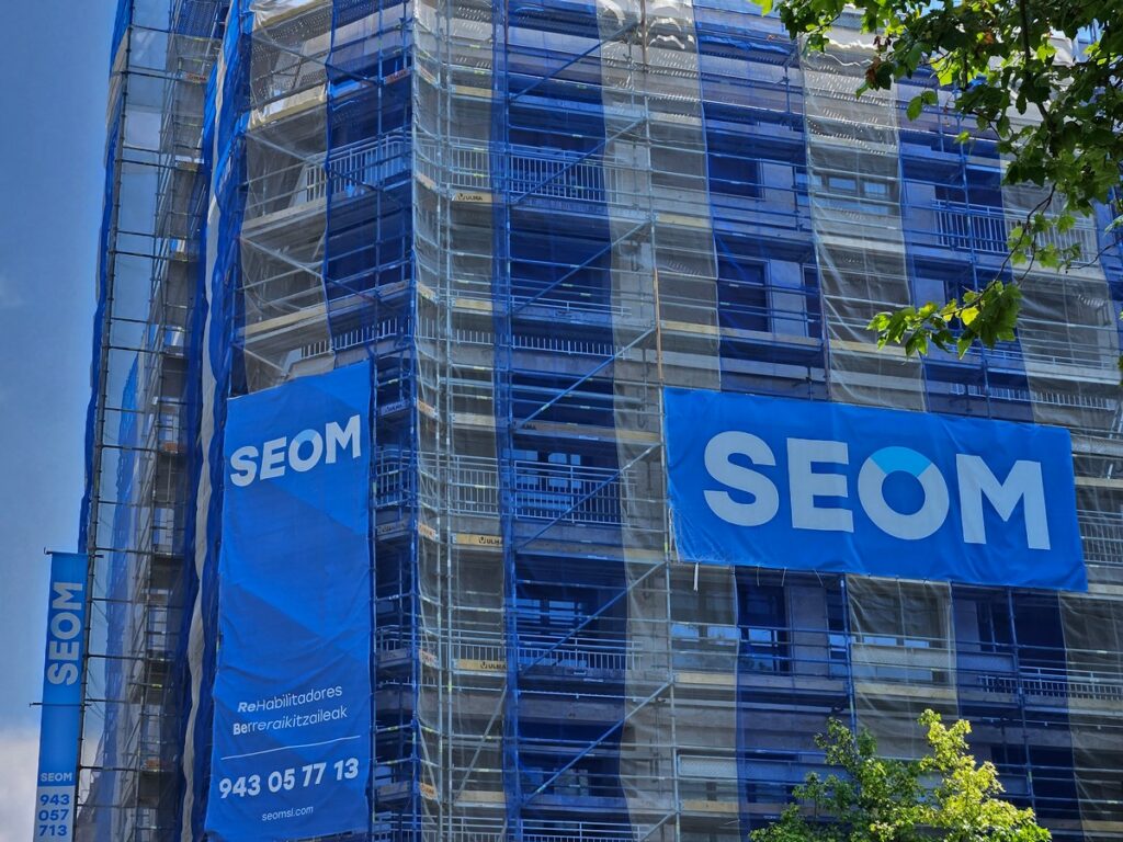 Rehabilitación energética de fachadas en Donostia Gipuzkoa