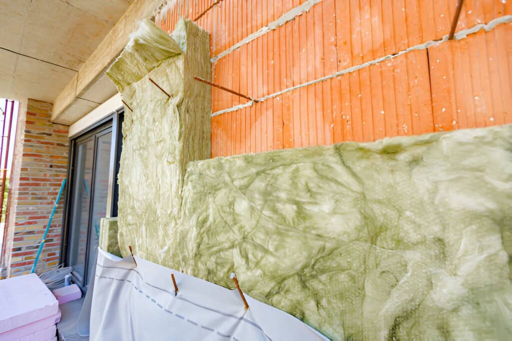 lana de roca es inflamable